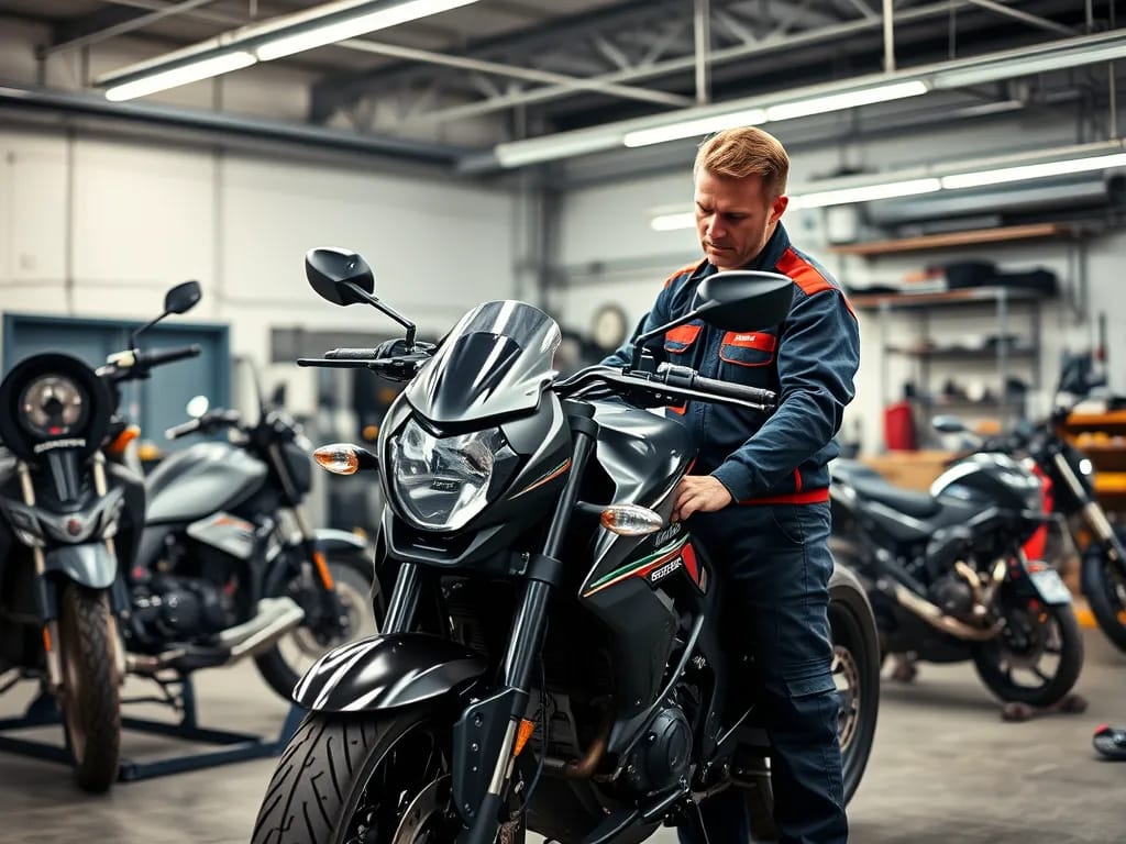 Simple Motorcycle Wrecking Process