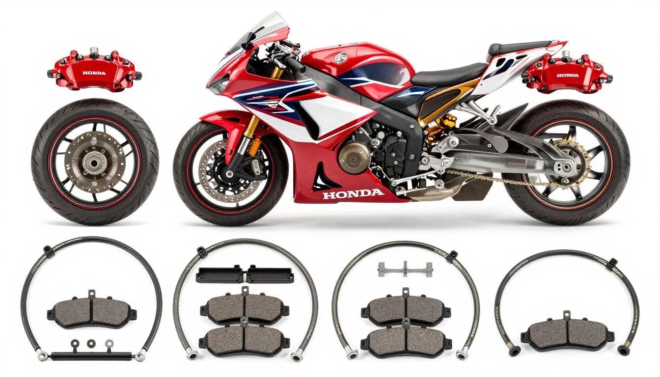 Brake System Parts and Upgrades for CBR900RR
