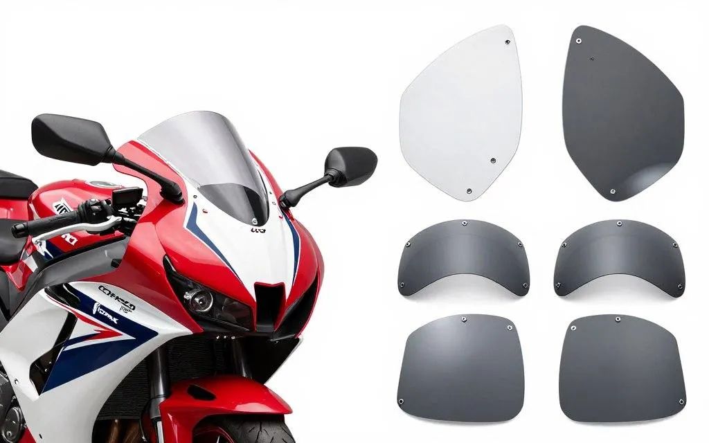 Windscreen and Deflector Parts
